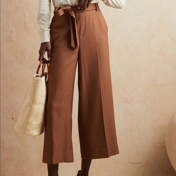 Banana Republic Pants - Banana Republic Brown Wide Leg Pants